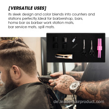 Salon Tool Rubber Barber Station Matte für Schermaschinen